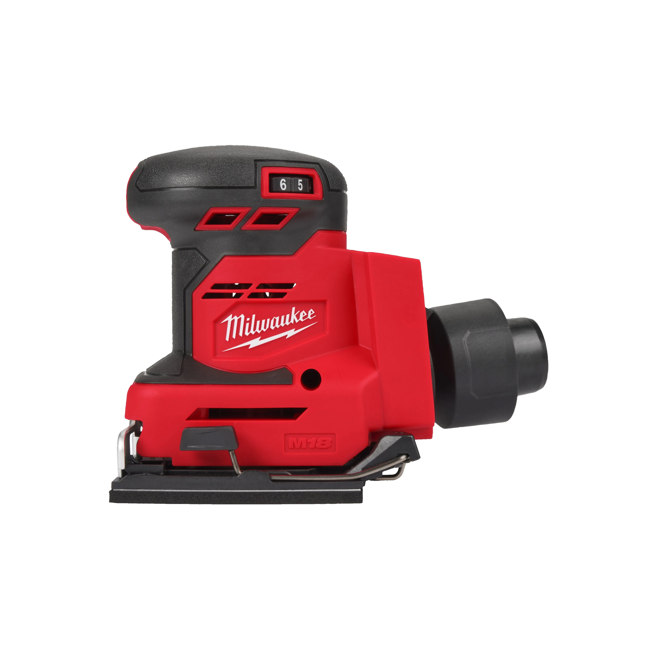 Milwaukee m18 bqss – lixadora orbital m18