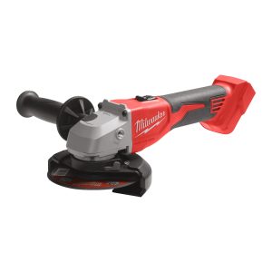 Milwaukee m18 blsag125x – rebarbadora de acabamentos sem escovas m18 125mm com interruptor deslizante