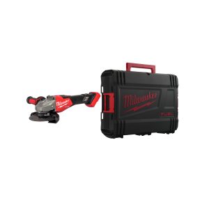 Milwaukee m18 fhsag125xb2 – rebarbadora de alto rendimento m18 fuel 125mm com travão e interruptor de bloqueio