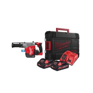 Milwaukee m18 fhafoh16 – martelo eletropneumático sds-plus m18 fuel one-key 16mm com extrator de poeiras