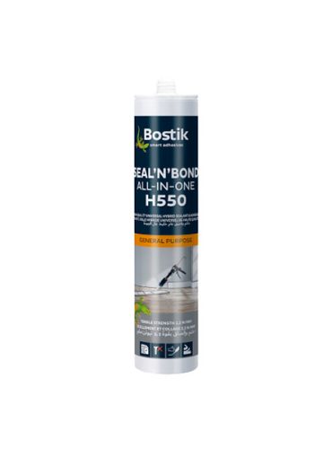 Bostik h550 seal n bond - cola veda híbrido usos gerais - 290ml