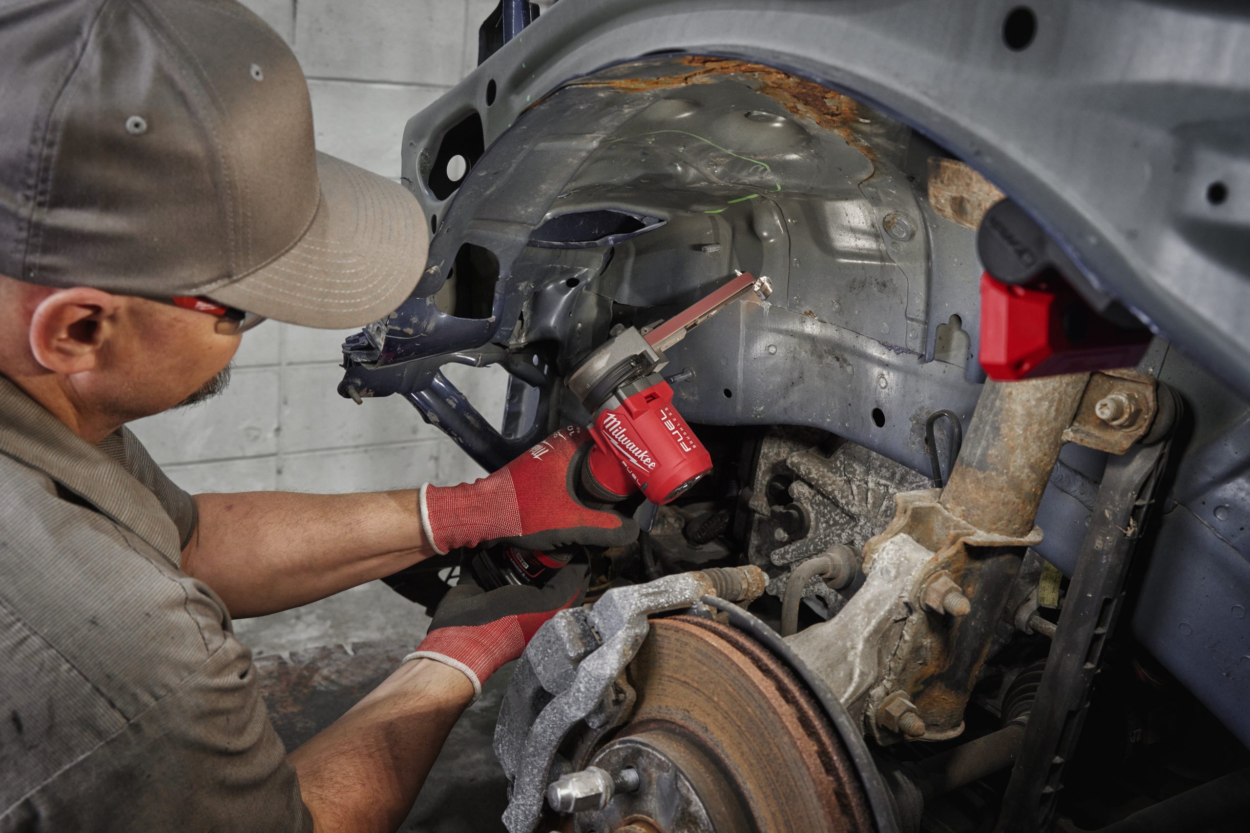 Milwaukee M12 FBFL10 - Lixadora de cinta subcompacta M12 FUEL 10 mm