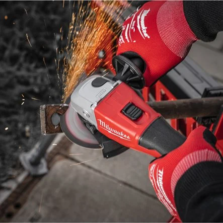 Milwaukee M18 FHSAG125XB2 - Rebarbadora de alto rendimento M18 FUEL 125 mm com travão e interruptor de bloqueio