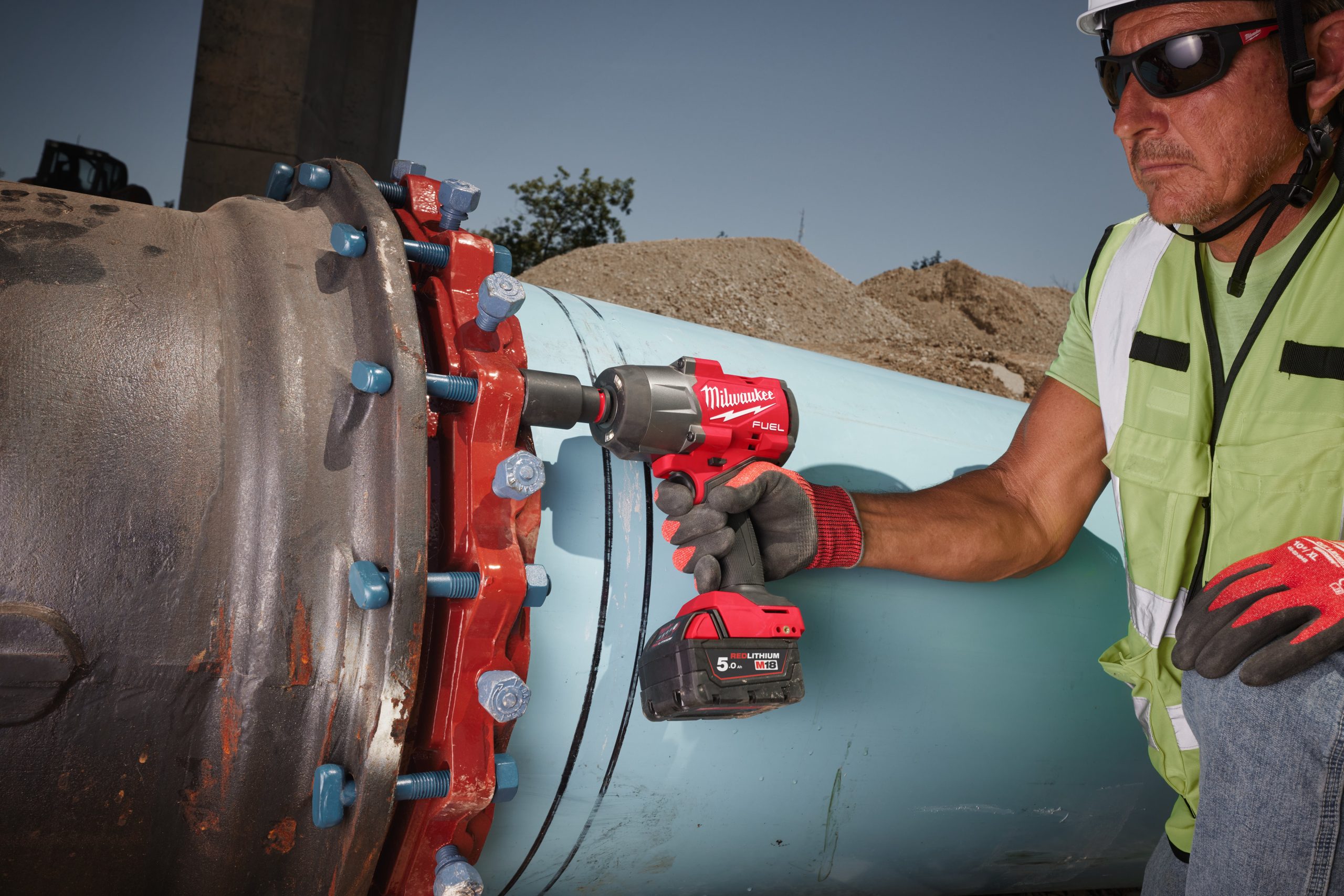 Milwaukee M18 FHIW2F12 - Chave de impacto de alto torque M18 FUEL ½″ com anel
