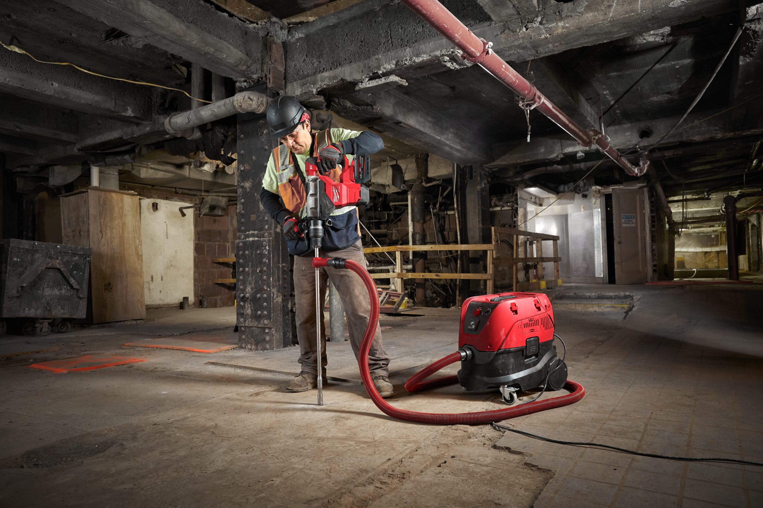 Milwaukee M18 FHM - Martelo combinado SDS-Max M18 FUEL ONE-KEY 8 kg