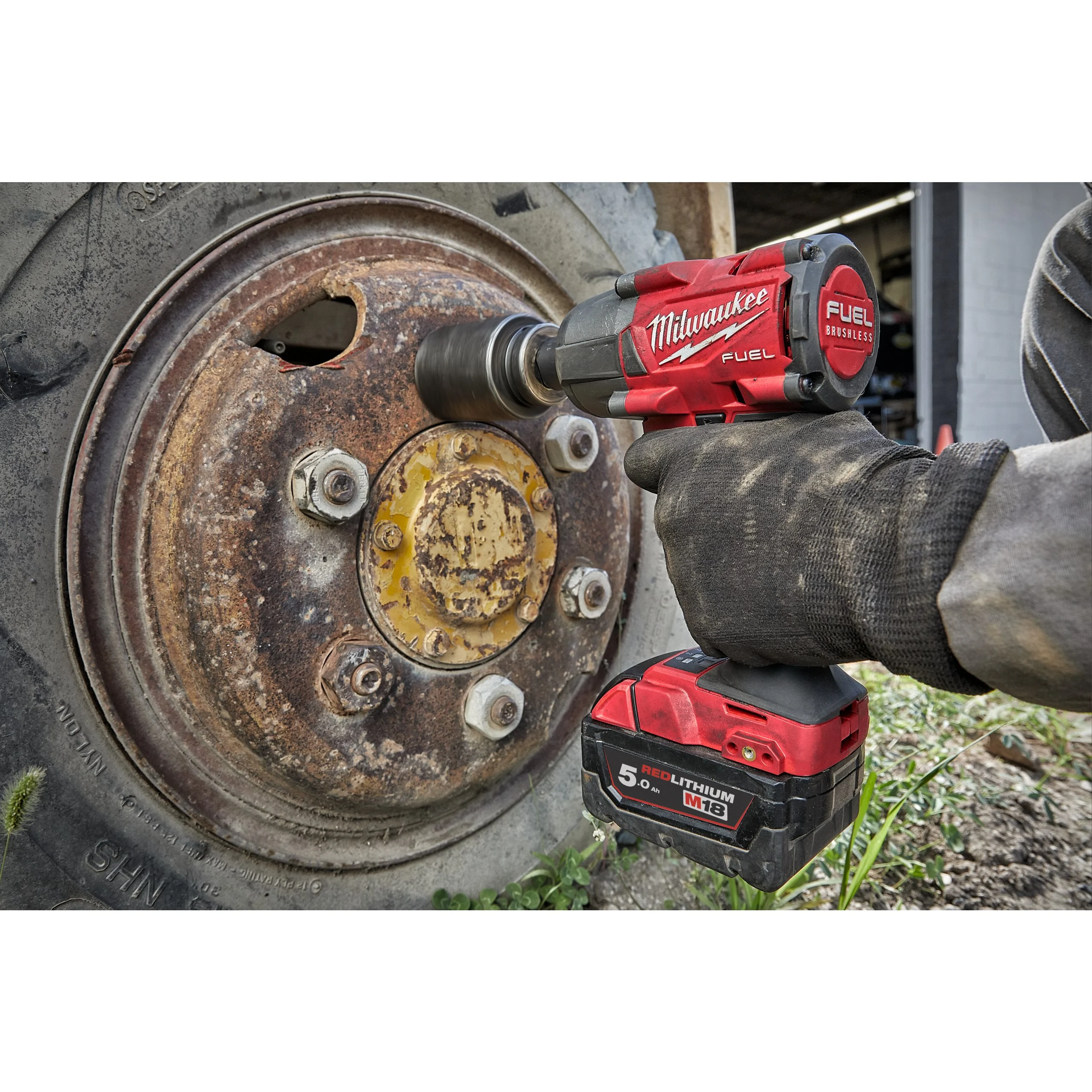 Milwaukee M18 FMTIW2F12 - Chave de impacto de torque médio M18 FUEL ½″ com anel