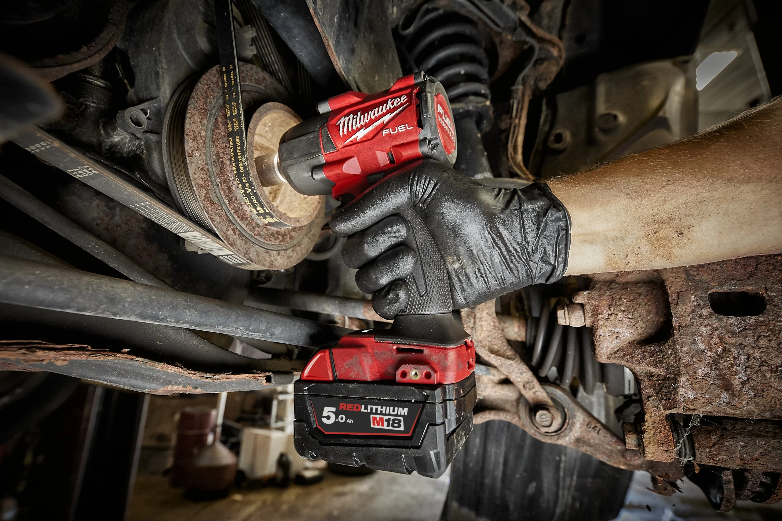 Milwaukee M18 FMTIW2P12 - Chave de impacto de torque médio M18 FUEL ½″ com pino