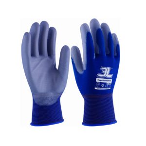 3l supercontact bl – luva em nylon com revestimento em pu – categoria ii – sc-2003