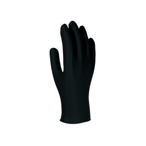 3l unigrip bk – luva descartável em nitrilo rugoso – caixa c/ 50 unid. – 2560