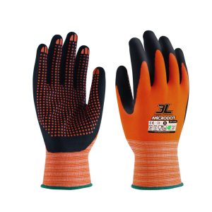 3l microdot – luva em nylon revestido com espuma de nitrilo – categoria ii – wx-666