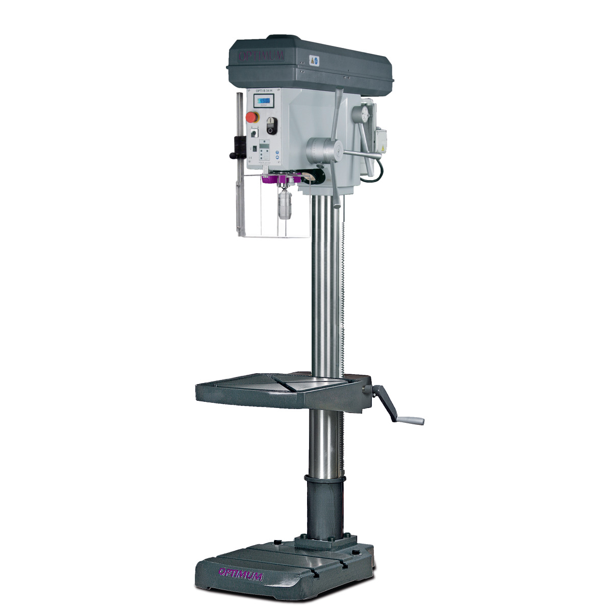 Optimum B 16H / B 24H / B 28H / B 34H - Máquina de furar de bancada e coluna OPTIdrill 230V/400V