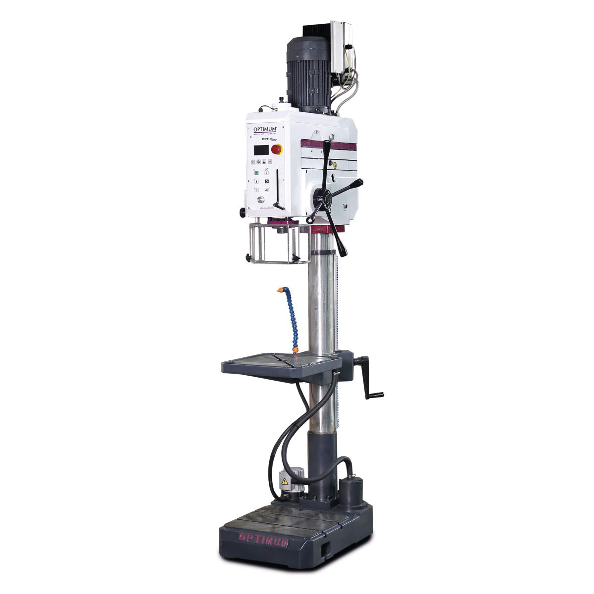 Optimum DH 35G / DH 35V / DH 45V / DH 55G / DH 55V - Engenho de furar de coluna OPTIdrill 400V