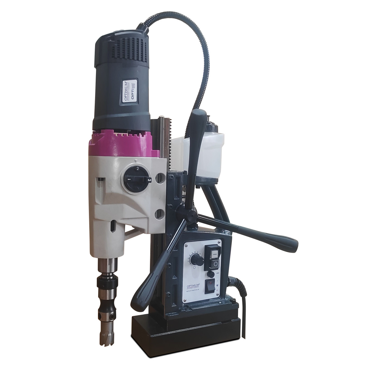 Optimum DM 35V / DM 48VT / DM 60V / DM 98V - Máquina de furar com base magnética OPTIdrill 230V
