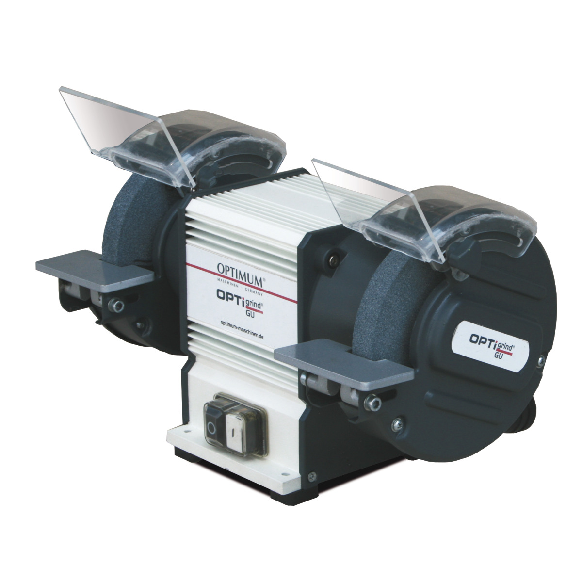 Optimum GU 15 / GU 18 / GU 20 / GU 25 / GU 30 - Esmerilador duplo OPTIgrind Ø150 a Ø300mm 230V/400V