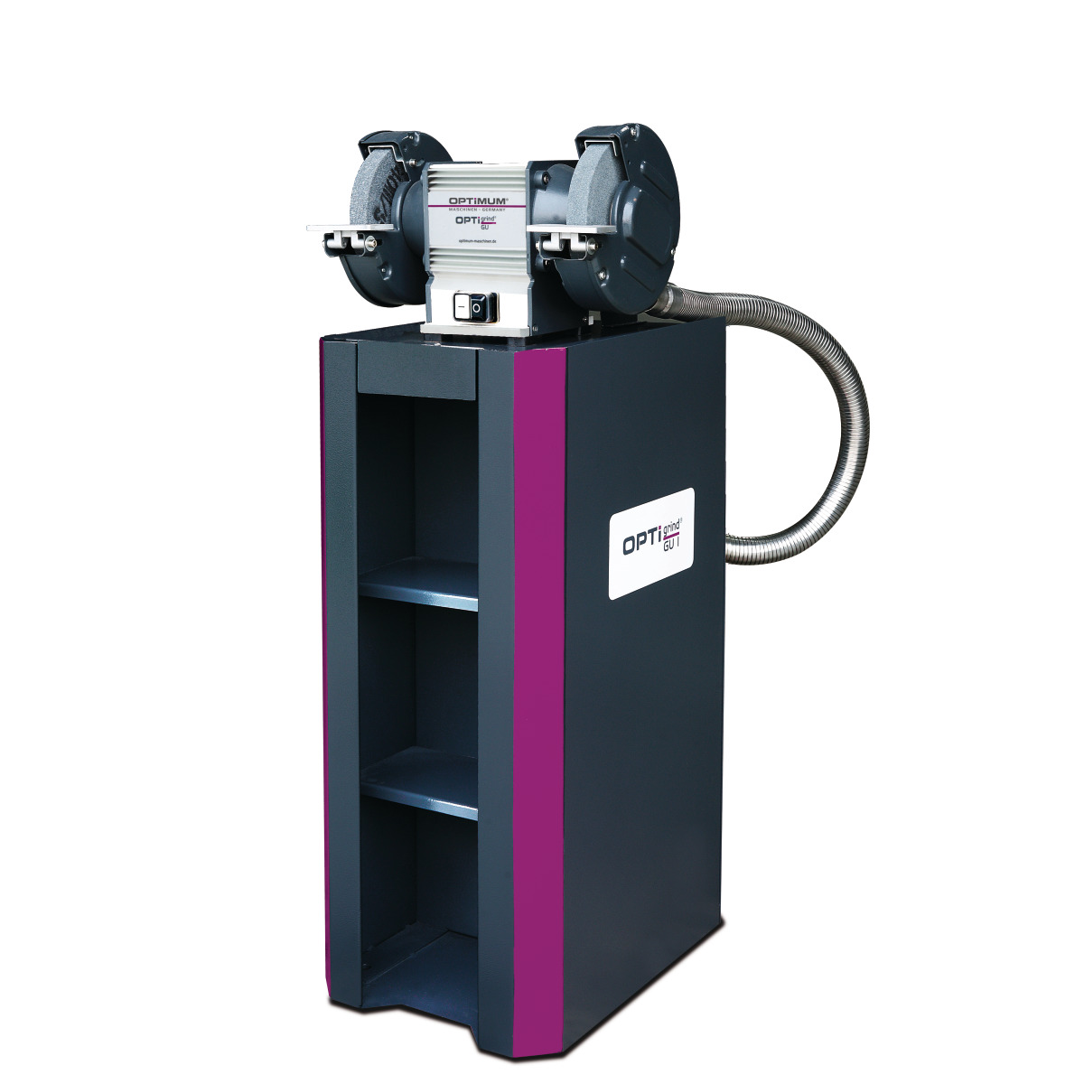 Optimum GU 15 / GU 18 / GU 20 / GU 25 / GU 30 - Esmerilador duplo OPTIgrind Ø150 a Ø300mm 230V/400V