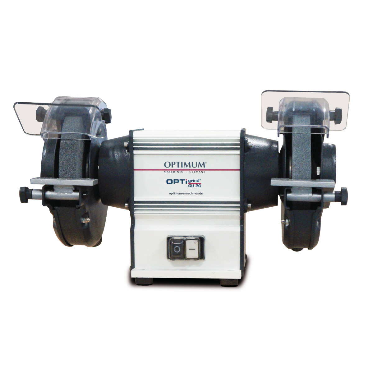 Optimum GU 15 / GU 18 / GU 20 / GU 25 / GU 30 - Esmerilador duplo OPTIgrind Ø150 a Ø300mm 230V/400V