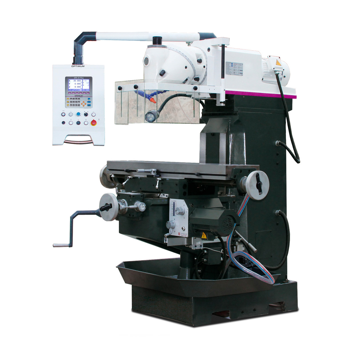 Optimum mt 100 – fresadora universal – 3336110