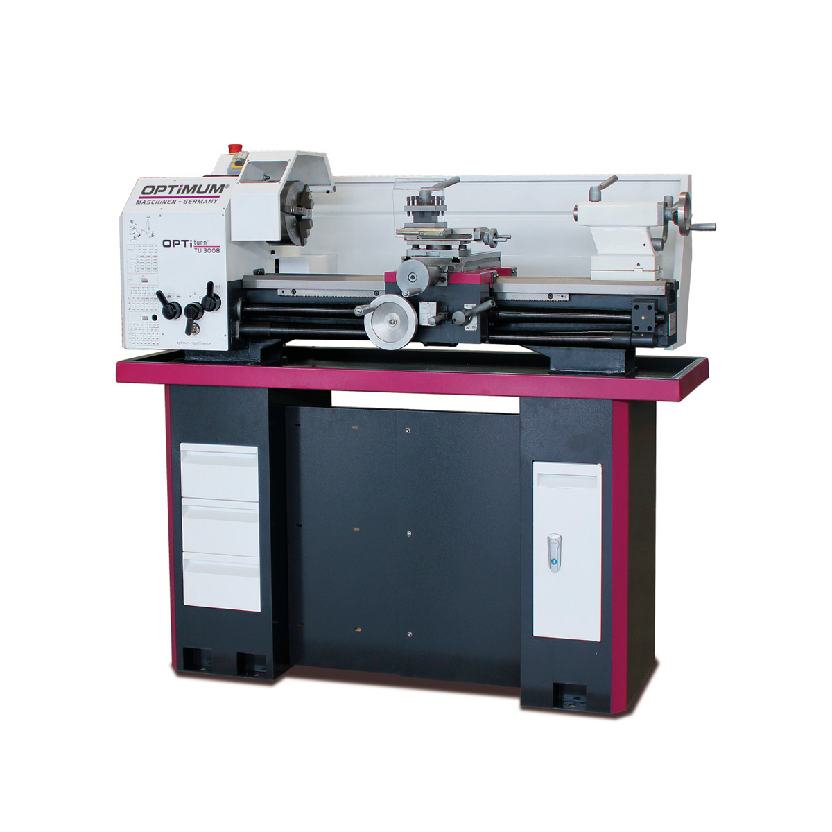 Optimum TU3008/TU3008G – Torno Correia/Engrenagem 400V – 3427200, 3427210