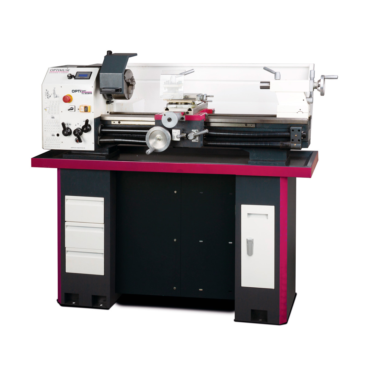 Optimum TU3008V/TU3008VB – Torno com Indicador Digital VARIO 400V/230V – 3427205, 3427206
