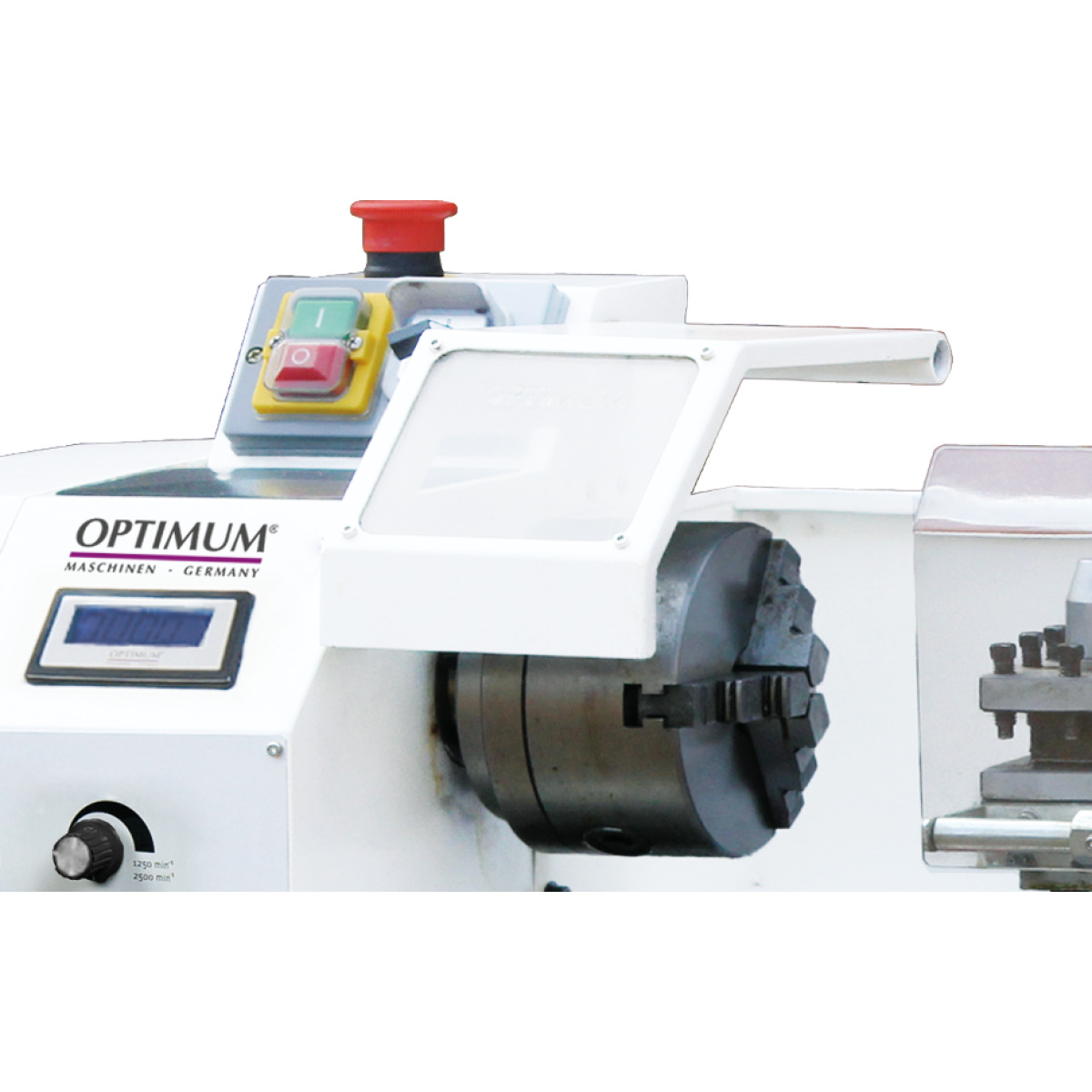 Optimum TU 2406 / TU 2406V - Torno mecânico OPTIturn 125x550mm 230V/400V