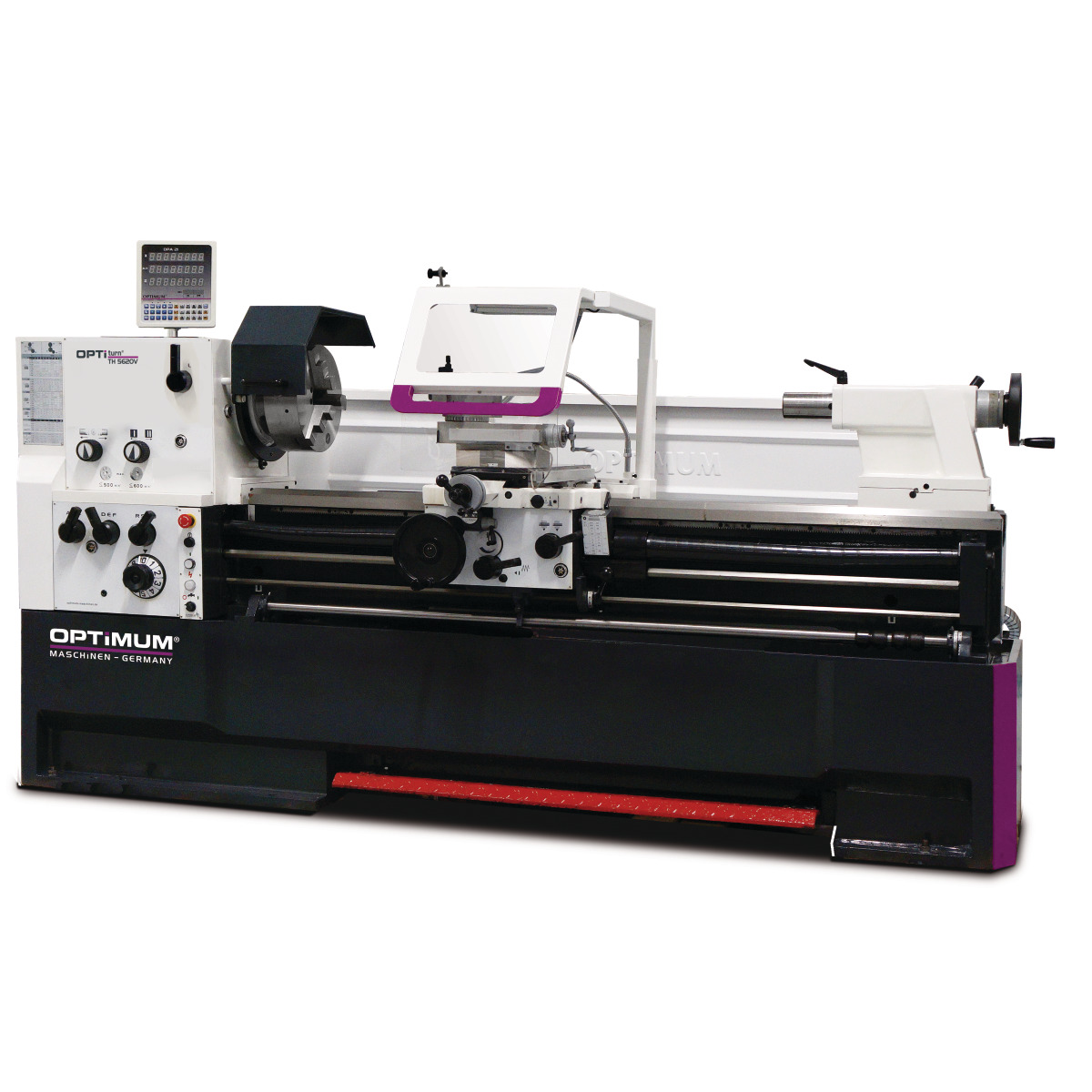 Optimum TH 5615D / TH 5620D / TH 5630D / TH 5620V - Torno mecânico OPTIturn 400V