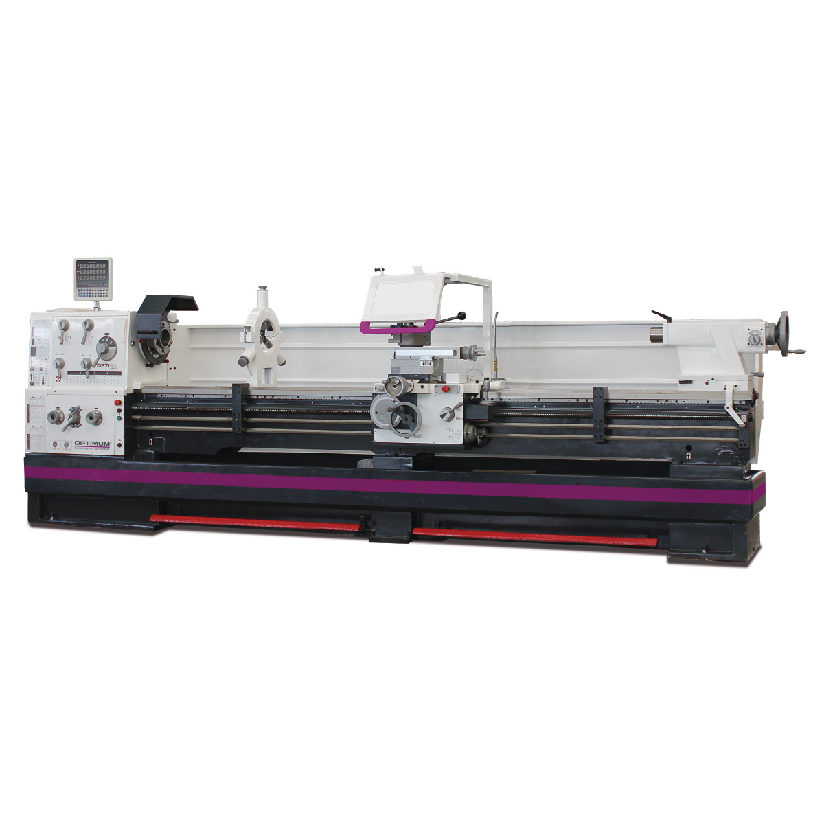 Optimum TH 6620D / TH 6630D / TH 8020D / TH 8030D - Torno mecânico OPTIturn 400V