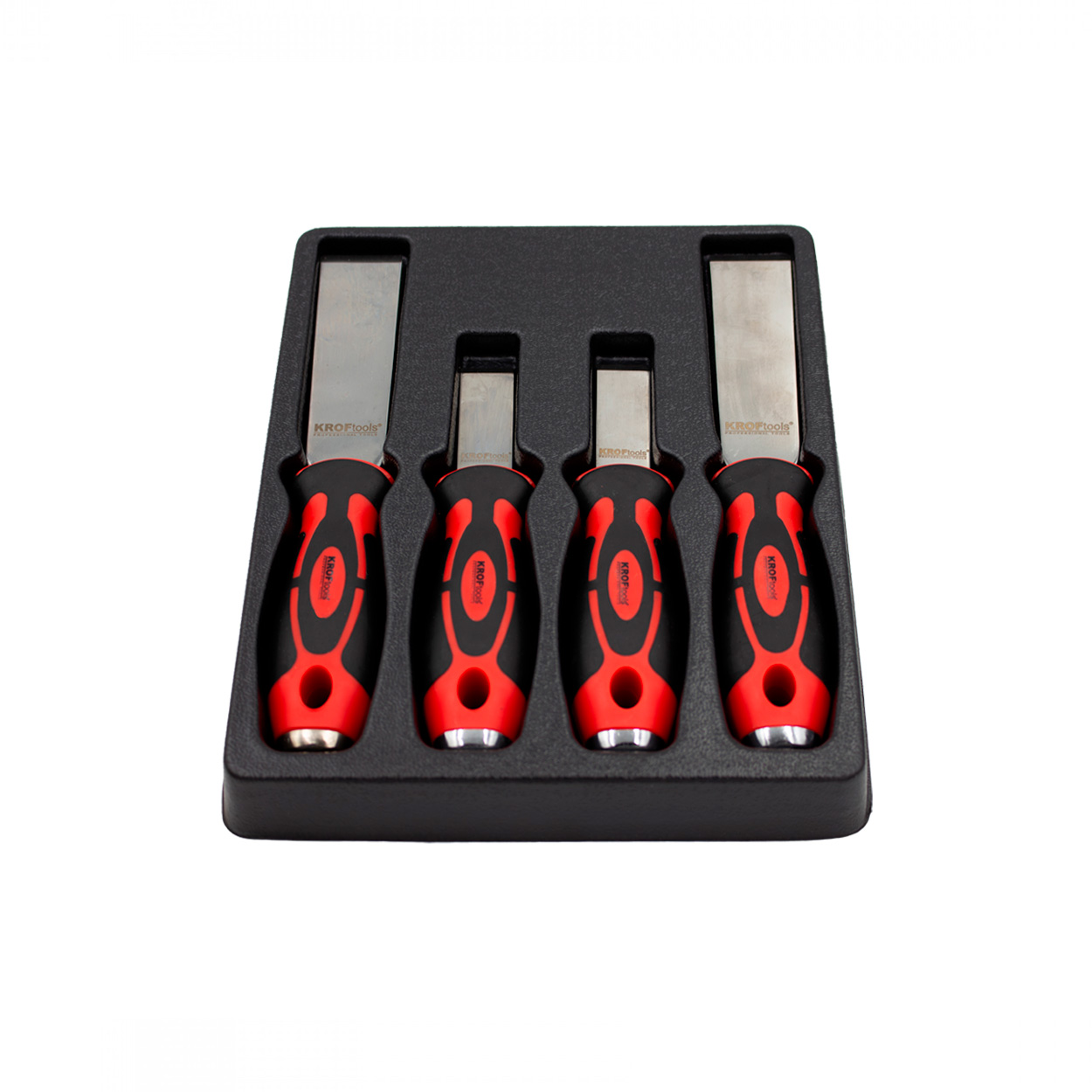 Kroftools 5380 – kit raspadores 4 peças