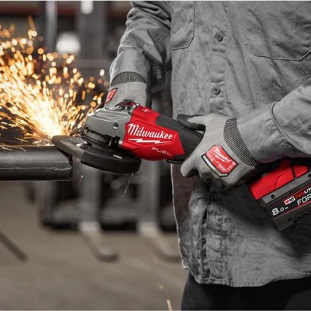 Milwaukee M18 FHSAG125XPDB2 - Rebarbadora de alto rendimento M18 FUEL 125 mm com travão e interruptor de alavanca