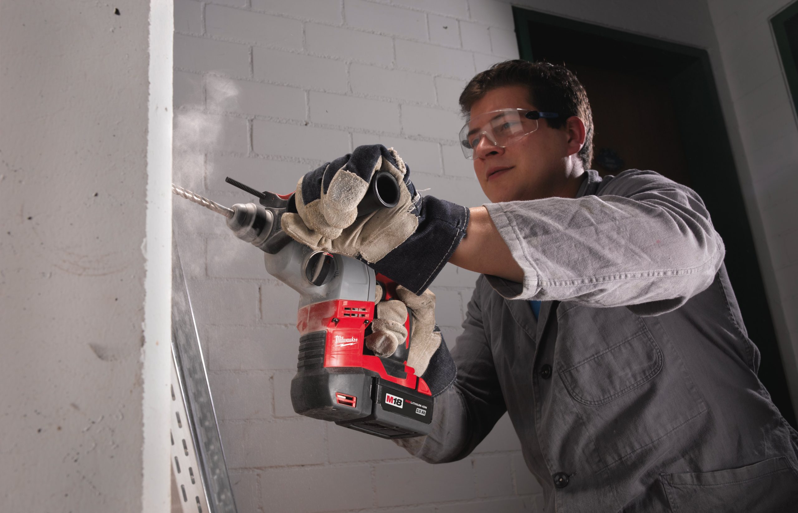 Milwaukee HD18 H-402C - Martelo combinado SDS-Plus M18 - 4933443468