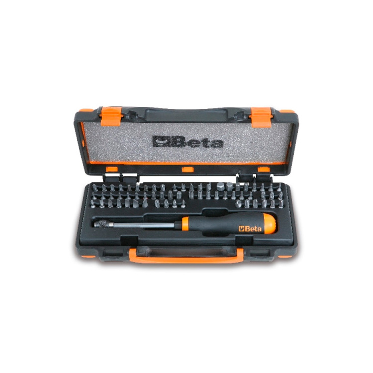 Beta 861/c61p – jogo bits e porta-bits magnético – 61 peças