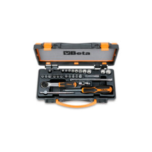 Beta 900mb/c28 – jogo 11 chaves caixa e 6 acessórios – 1/4″