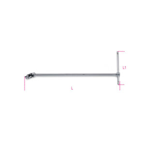 Beta 910/40 – extensão articulada c/ punho em t quadra 3/8″