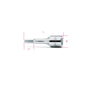 Beta 910ME – Chaves de caixa com ponta macho hexagonal 3/8″