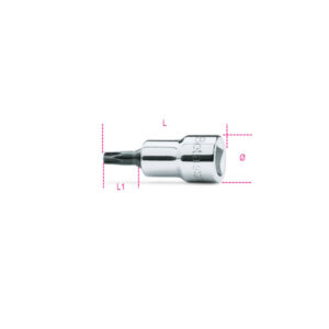 Beta 910TX – Chaves de caixa com ponta macho perfil Torx® 3/8″