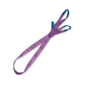 Beta 8150 – Estropos de elevação roxo de 1t com tecido duplo e olhais reforçados