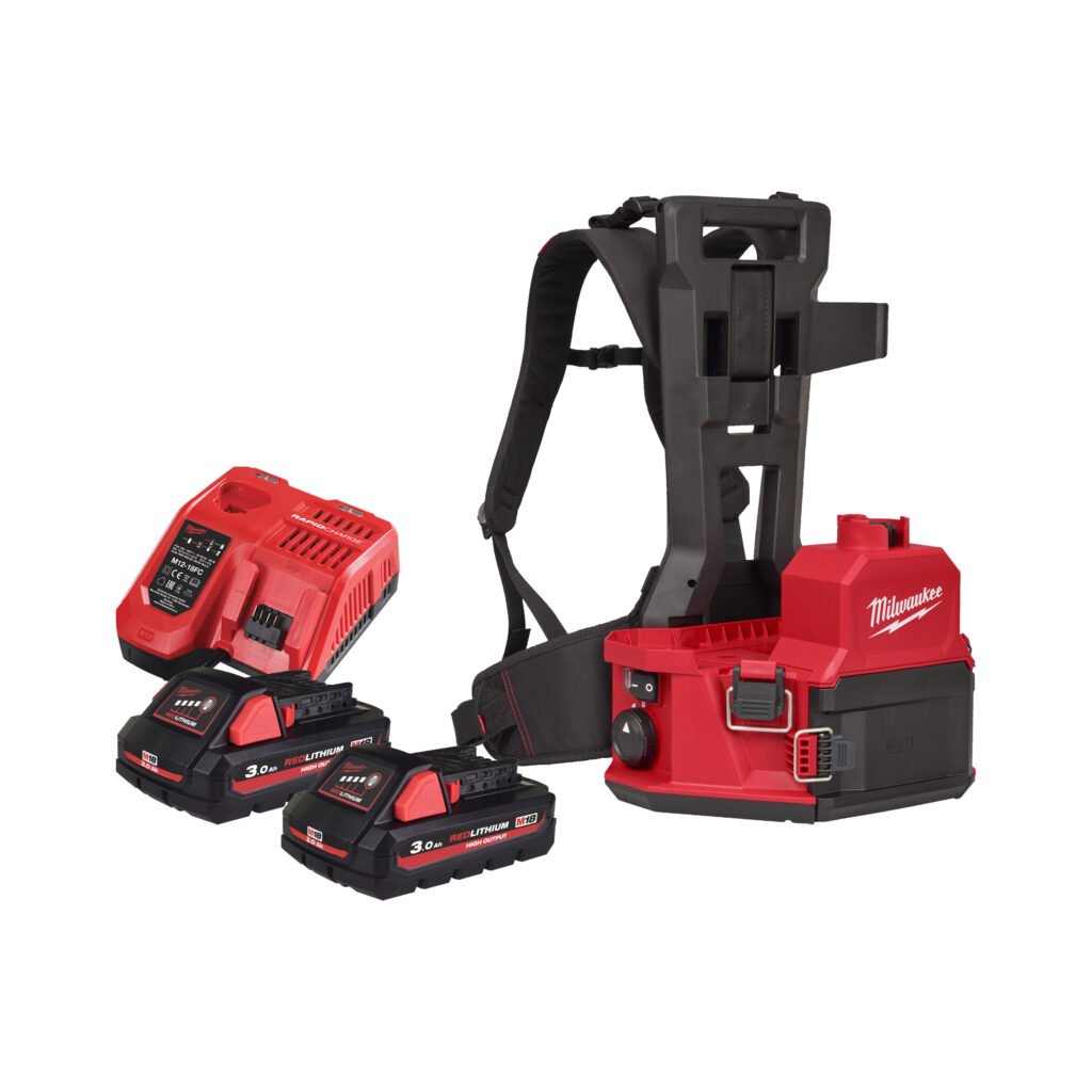 Milwaukee M18 BBPFP2 – base m18 switch tank – pressão de bomba de 8,27bar (120PSI)
