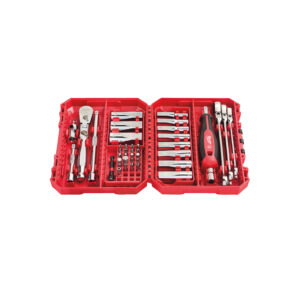 Milwaukee – conj. 42 pç chv cx 1/4″ + chaves comb. – 498382