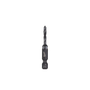 Milwaukee – Brocas Roscadas Shockwave HSS-G 1/4″ – 3 em 1 Perfuração, Roscagem E Escareamento