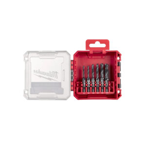 Milwaukee – estojo 6 brocas rosc. hss-g shockwave – 498267