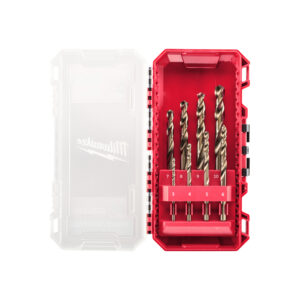 Milwaukee – estojo 8 brocas red cobalt hss-g co – 499256