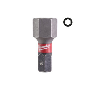Milwaukee – Bits de Impacto Hexagonais HEX Shockwave