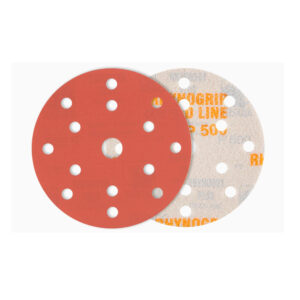 Indasa – Disco de lixa Rhynogrip linha vermelha 150mm