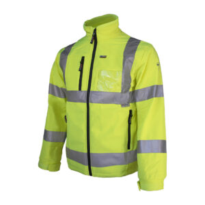 3L Sofreflex Y – Casaco Softshell de Trabalho com Alta Visibilidade e Proteção Contra Vento e Água – SFR-300