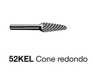 Tyrolit 52KEL – Fresa rotativa Premium de cabeça redonda