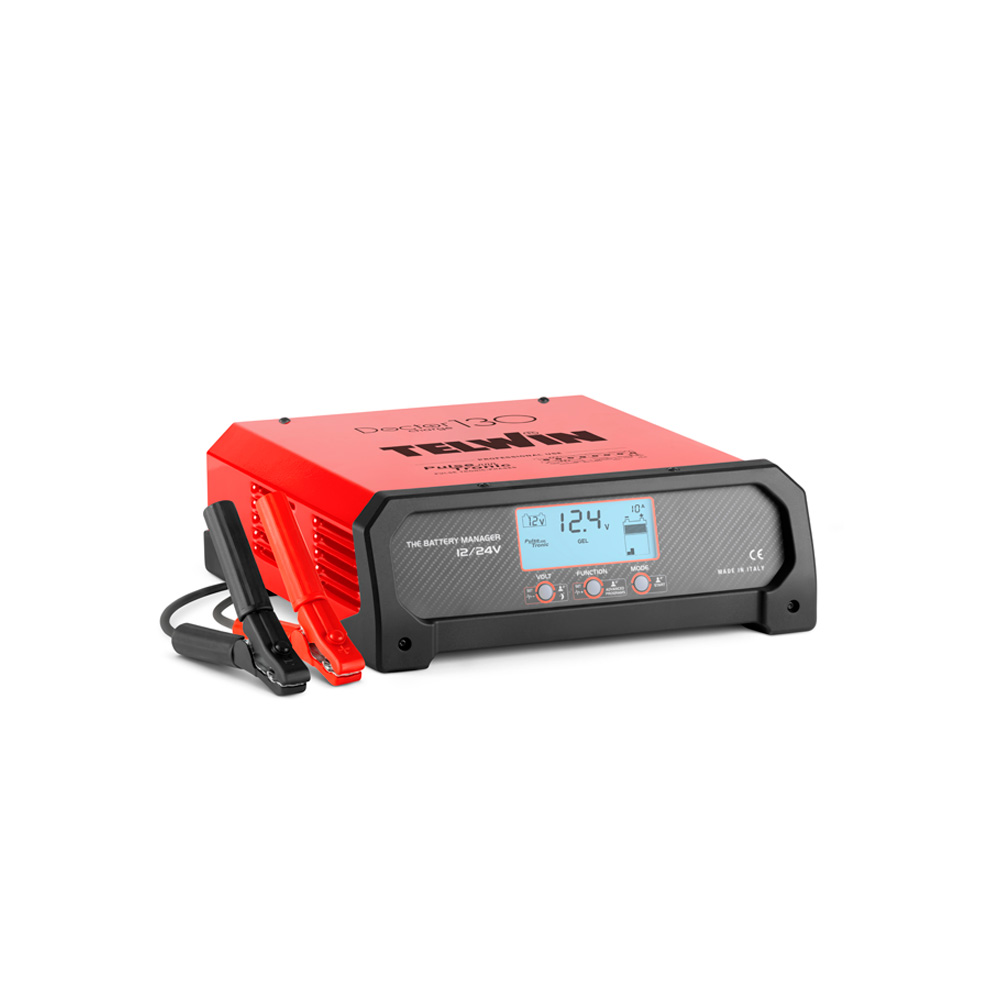 Telwin doctor charge 130 – carregador 1800w 12/16/24v 807848