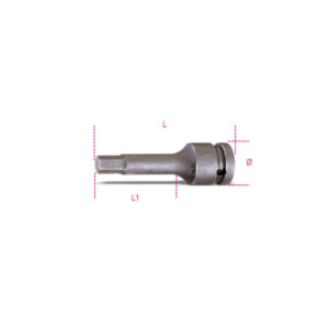 Beta 720ME – Chaves de impacto sextavadas 1/2″