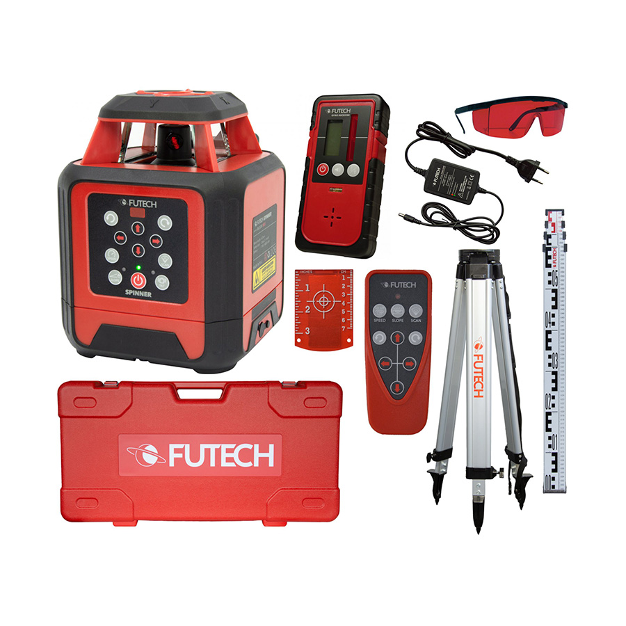 Futech spinner red + gyro receiver – 062.03r.1e.cs