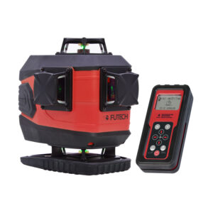 Futech multicross 4d electronic green – nível laser mc4de