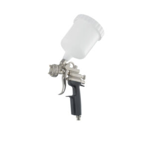 Asturo Mec RE 450 – Pistola de pintura com suporte em nylon com punho azul de 250cc