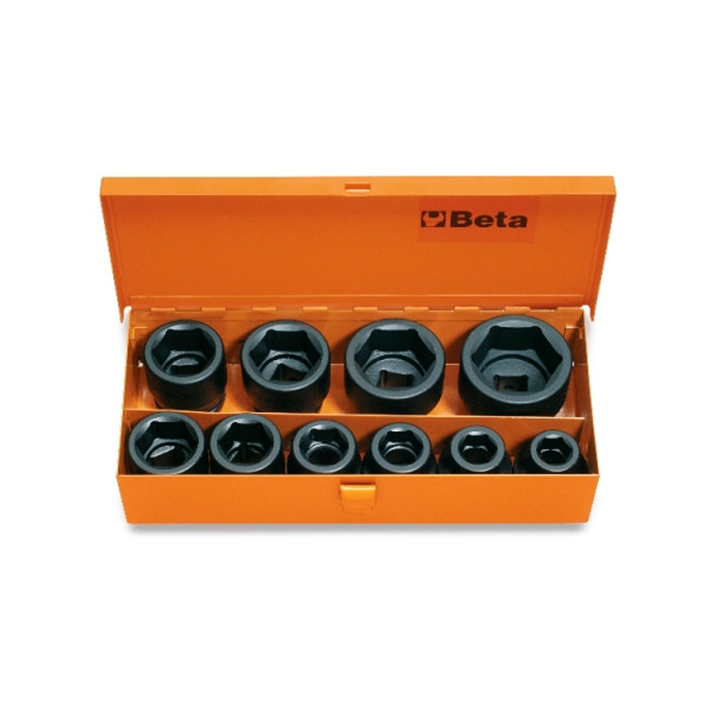 Beta 728/c10 – jogo 10 chaves caixa impacto 3/4″ – 17÷46